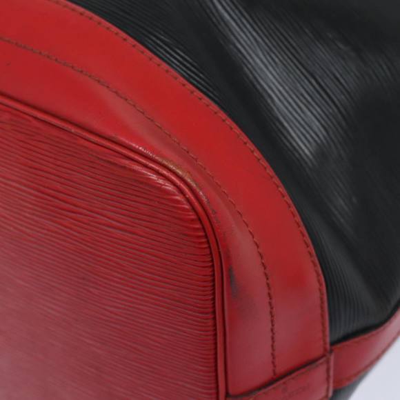 LOUIS VUITTON Epi Noe Shoulder Bag By color Black Red M44017 LV Auth 81573 - Picture 14 of 16